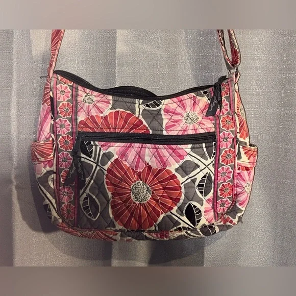 Vera Bradley Shoulder Bag Cherry Blossom Floral Pattern. - Picture 10 of 10